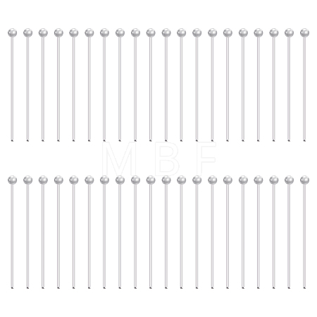 925 Sterling Silver Ball Head Pins STER-BC0002-16C-1
