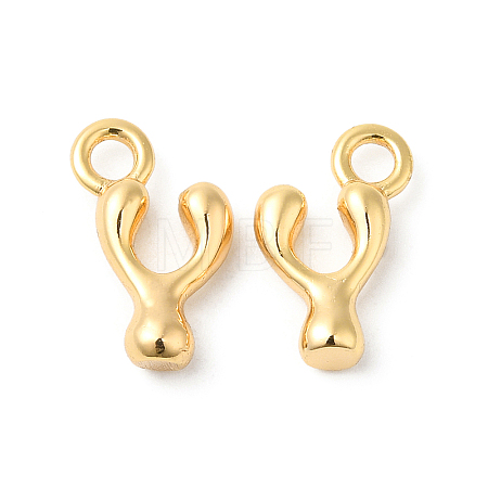 Brass Charms KK-P234-13G-Y-1