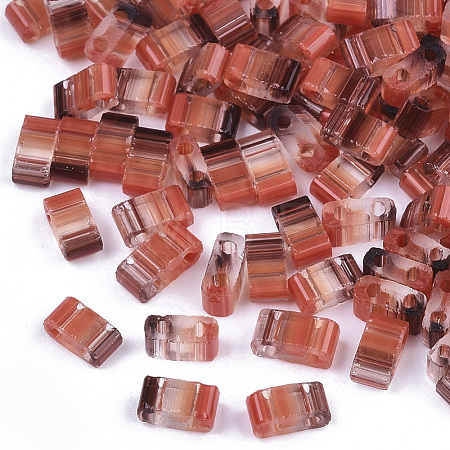 2-Hole Glass Seed Beads SEED-S023-38B-05-1