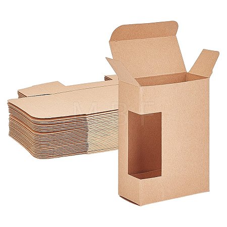 Kraft Paper Box CON-WH0073-44-1