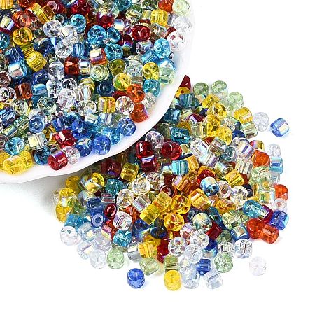 FGB Transparent Colours Glass Seed Beads SEED-Q040-07A-B09-1