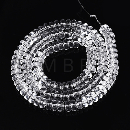 Transparent Glass Beads Strands GLAA-ZX008-4mm-19A-1