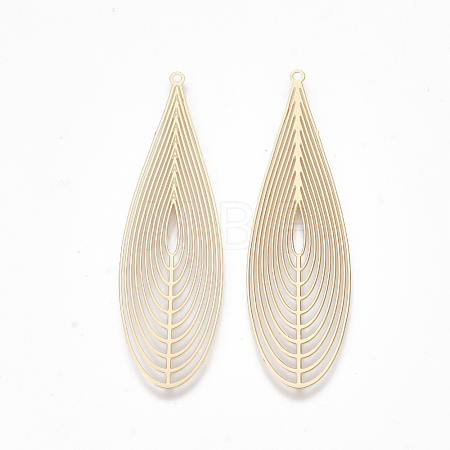 Brass Big Pendants X-KKC-T001-24KC-1