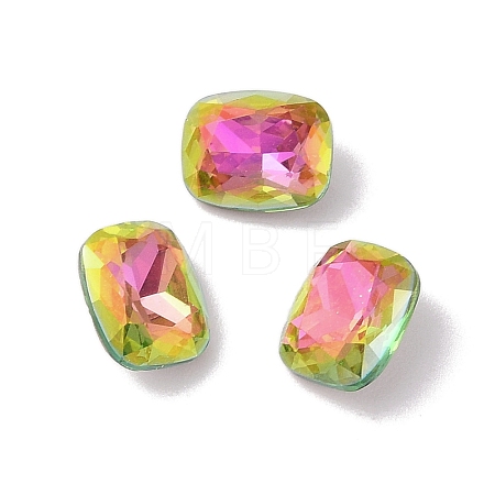 Glass Rhinestone Cabochons RGLA-L029-01B-LRLA-1