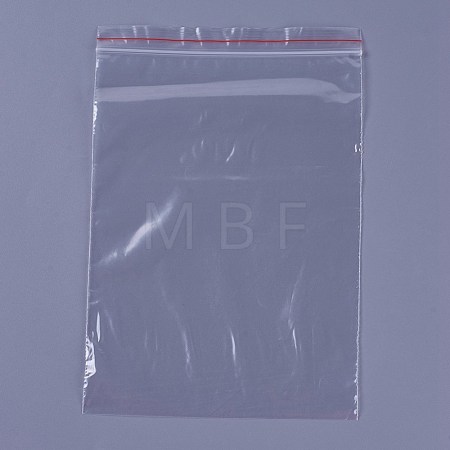 Plastic Resealable Packaging Bags OPP-Q001-15x22cm-1