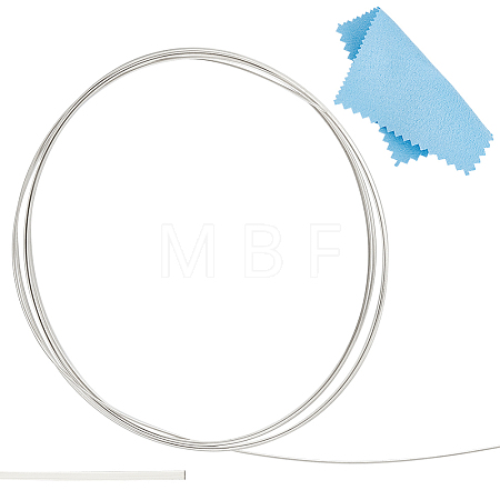 1M 925 Sterling Silver Wire STER-BC0004-53B-1