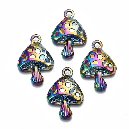 Rainbow Color Alloy Pendants FIND-SZ0009-09-1