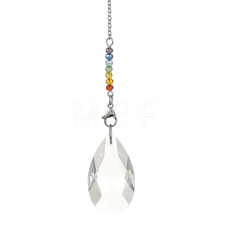 7 Chakra Crystal Suncatcher HJEW-JM05025-02-1