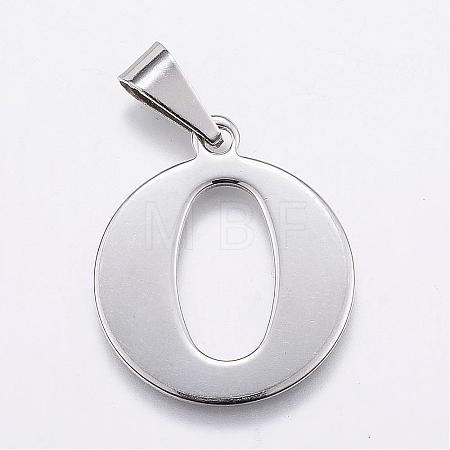 Tarnish Resistant 304 Stainless Steel Pendants STAS-F106-95P-O-1