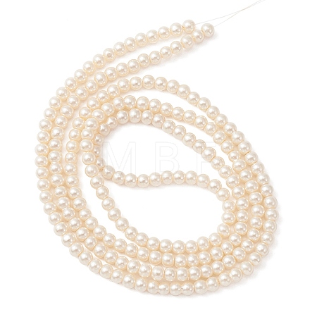 Glass Pearl Beads Strands HY-YW0001-07-1