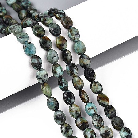 Natural African Turquoise(Jasper) Beads Strands G-T142-28-1
