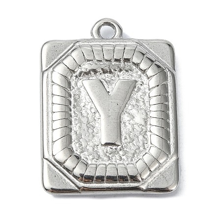 Anti-Tarnish 304 Stainless Steel Pendants STAS-U033-01P-Y-1