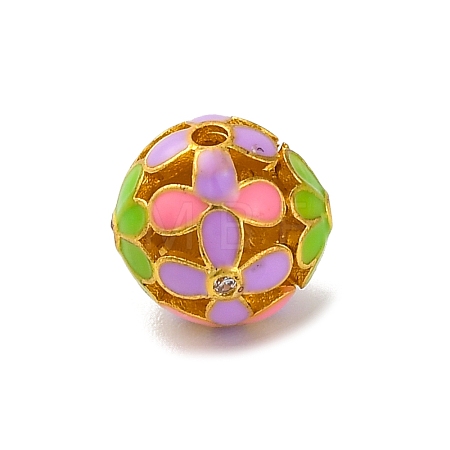 Handmade Cloisonne Beads KK-U042-13B-01-1