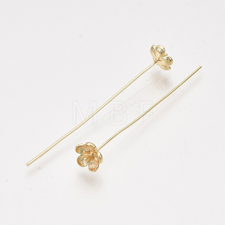 Brass Pins KK-T038-589G-NF-1