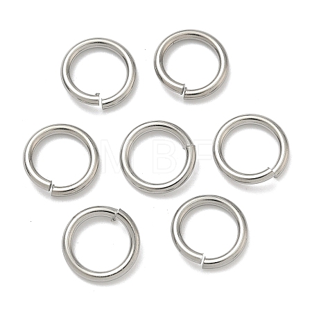 Tarnish Resistant 304 Stainless Steel Open Jump Rings STAS-R065-38-1