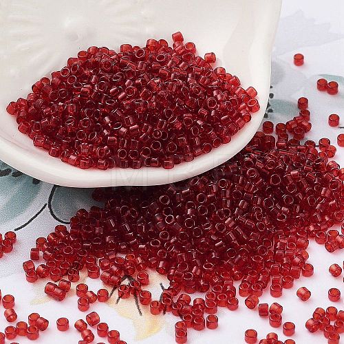 Transparent Colours Glass Seed Beads SEED-S042-11B-10-1