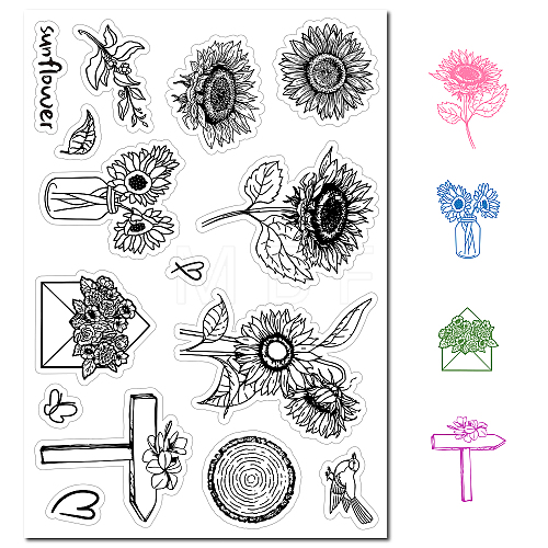 Custom PVC Plastic Clear Stamps DIY-WH0439-0081-1