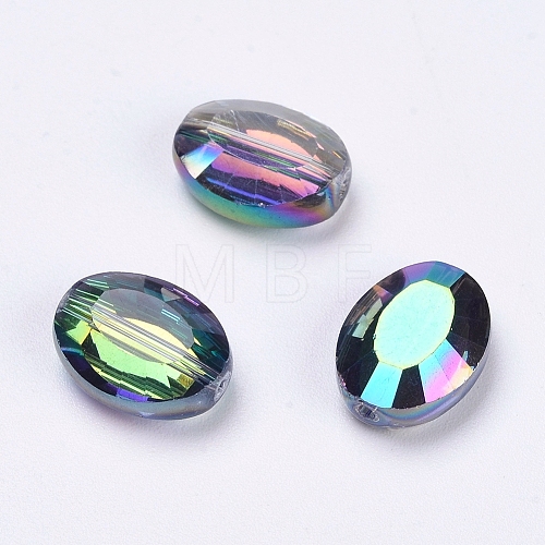 Imitation Austrian Crystal Beads SWAR-F072-13x10mm-31-1