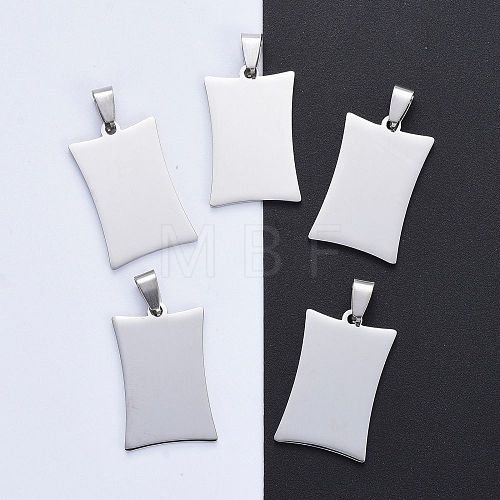 Tarnish Resistant 304 Stainless Steel Pendants STAS-I140-25S-1