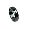 Dyed & Heated Black Agate Finger Rings LS-IK0879-14-1