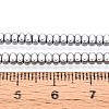 Electroplated Synthetic Non-magnetic Hematite Beads Strands X-G-T139-61A-4