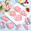 Halloween PP Plastic Cookie Cutters DIY-HY0003-56C-4