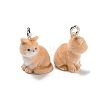 Flocky Acrylic Pendants FIND-A044-01E-2