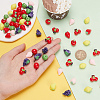 70Pcs 7 Styles Opaque Resin Decoden Cabochons RESI-CP0001-07-3