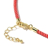 Nylon Milan Cord Necklace Making MAK-M028-01G-22-3