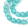 Dyed Natural White Jade Beads Strands G-T139-4mm-60-15-3