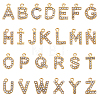 304 Stainless Steel and Rhinestone Pendants STAS-DC0017-51-1