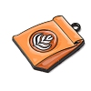 Coffee Alloy Enamel Pendants ENAM-I089-01B-04-2