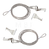 Stainless Steel Wall Hooks AJEW-WH0018-86P-1