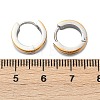 304 Stainless Steel Polishing Effect Hoop Earrings EJEW-M001-33P-5