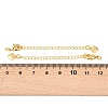 Brass Curb Chain Extender X-KK-L265-02G-3