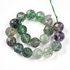 Natural Fluorite Beads Strands G-S345-10mm-31-3