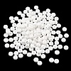Baking Paint Opaque Glass Beads GLAA-A045-01-1