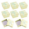 Square Paper Jewelry Gift Boxes with Bowknot CON-TAC0010-80B-10