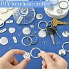 English Lettering Keychain DIY Sets FIND-YW0005-06-4