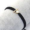 Alloy Beads Braided Bead Bracelets FS-WGADCE6-09-1
