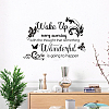 PVC Wall Stickers DIY-WH0228-066-3