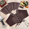 2Bags Adjustable PU Leather Cord Bracelets AJEW-ME0002-92-5