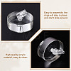 Acrylic Finger Ring Display Holders RDIS-WH0020-02B-01-4