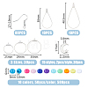 SUPERFINDINGS DIY Earring Making Kits DIY-FH0006-43-2