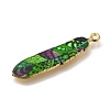 Alloy Enamel Pendants FIND-G078-34G-05-2