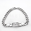 Unisex 304 Stainless Steel Bracelets WG31BE3-02-1