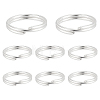 8Pcs 925 Sterling Silver Split Jump Rings STER-PH0005-24-1