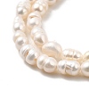 Natural Cultured Freshwater Pearl Beads Strands PEAR-I007-01M-01B-4