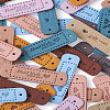 Microfiber Leather Labels DIY-TA0003-14-18