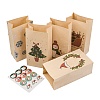 Christmas Printed Rectangle Paper Packing Bags CARB-D016-01B-2